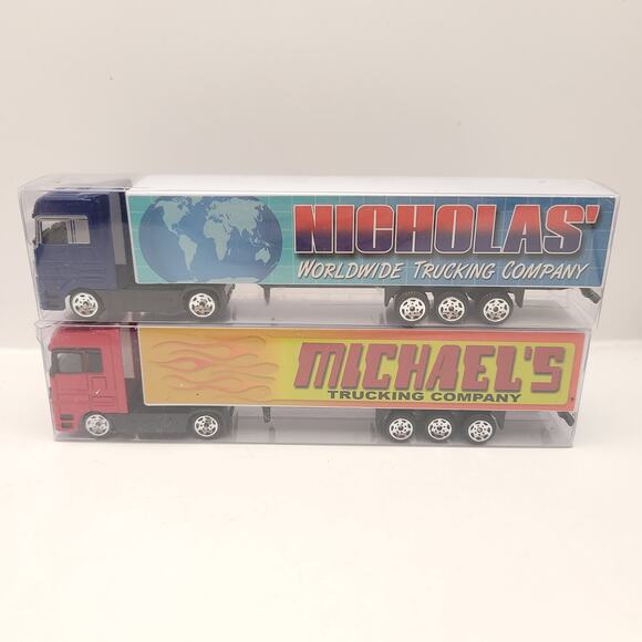 Swibco Trucking Company Toy Semi Truck Set of 10 New in package - Picture 3 of 13